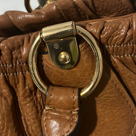 Prada Satchel Bag in British Tan color - Picture 11 of 12